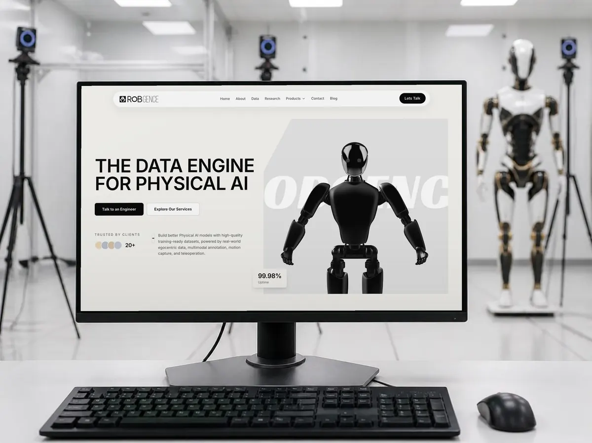 Robgence website preview